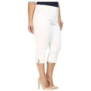NYDJ Slimming Jeans Ariel White Cropped Size 16 NWT